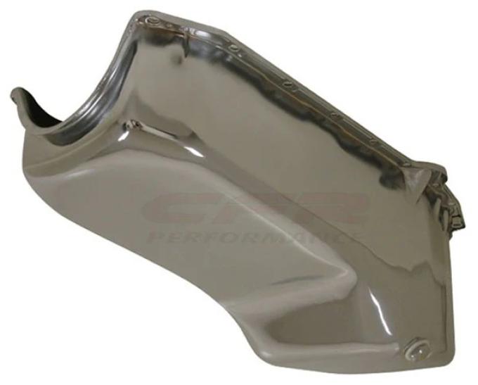 CFR Performance Steel Oil Pan - Fits 1955-1979 Chevy SB 262-267-283-305-327-350-400 - Stock 4-Quart HZ-9005