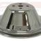 CFR Performance 1955-68 Chevy Small Block Chrome Steel Water Pump Pulley - Short (1 Groove) HZ-9600