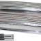 CFR Performance Aluminum 1987-97 Chevy Short Valve Covers Center Bolt (W/O Breather Holes) - Full Finned - Polished HZ-6991-3-H-POL