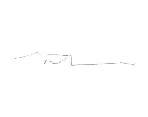 Firebird Main Fuel Line, 3/8 Inch, Steel 1980-1981