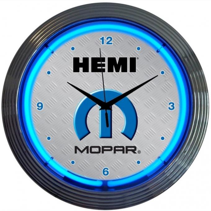 Neonetics Neon Clocks, Mopar Hemi Neon Clock