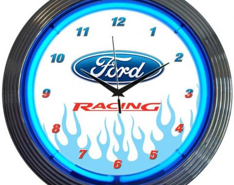 Neonetics Neon Clocks, Ford Racing Neon Clock