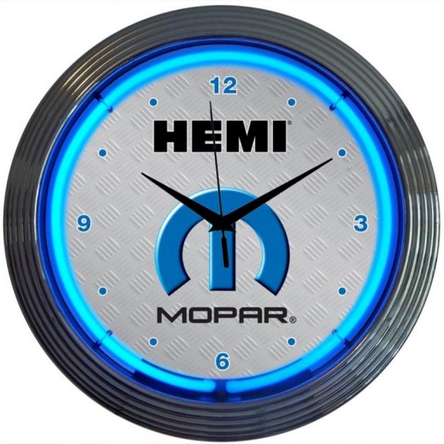 Neonetics Neon Clocks, Mopar Hemi Neon Clock | Camaro Depot