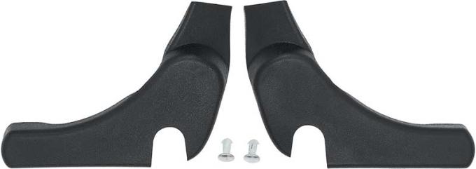 Camaro Hinge Arm Covers, Bucket Seat, 1971-1981