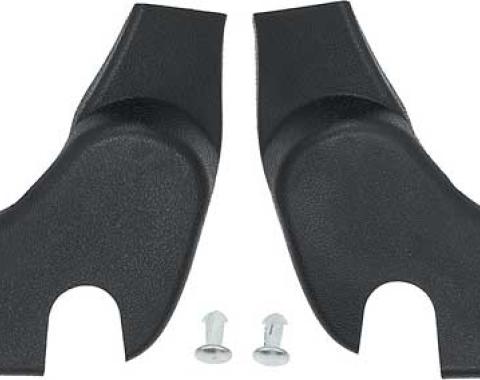 Camaro Hinge Arm Covers, Bucket Seat, 1971-1981