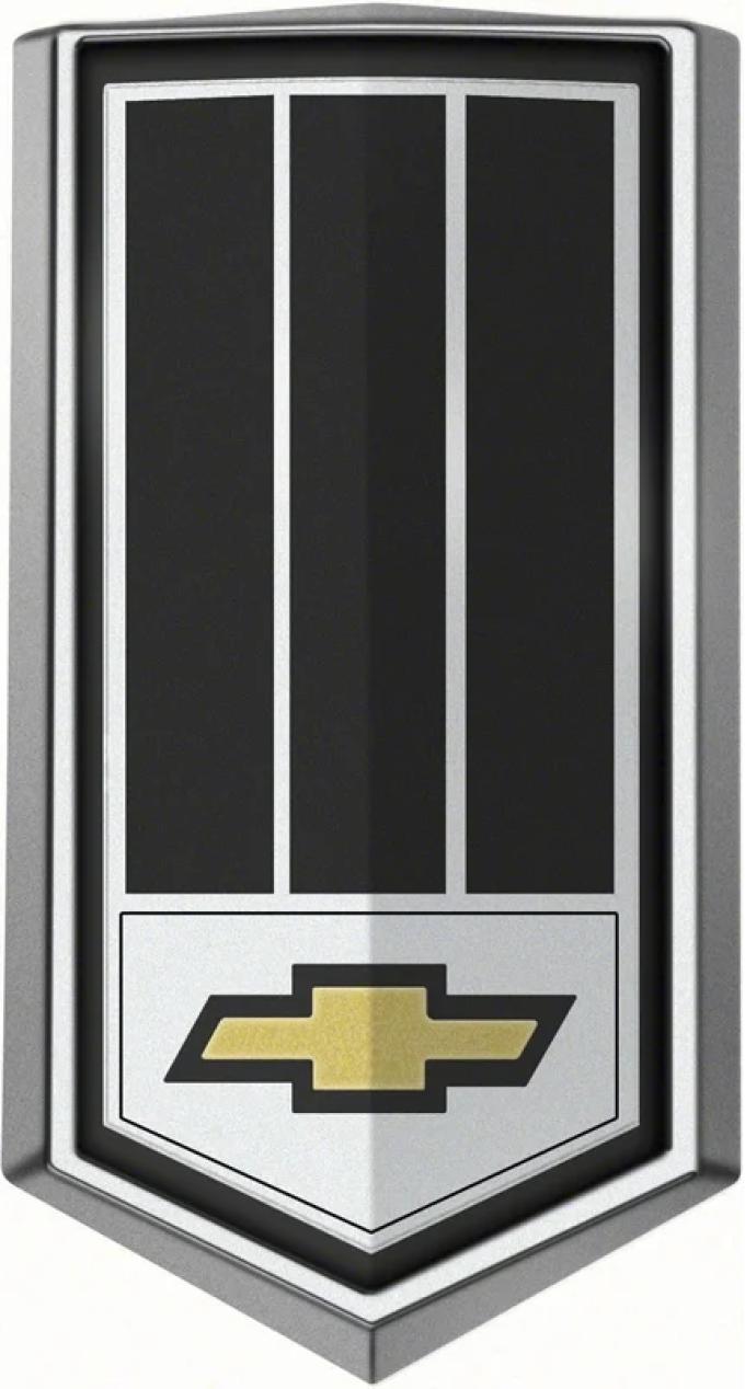 AMD Gas Door Emblem, "Z/28", Black, 79 Camaro (Z/28) K-9636429