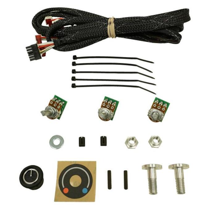 Vintage Air 1963-67 Chevrolet Corvette w/ Factory Air SureFit™ Control Panel Conversion Kit 473164