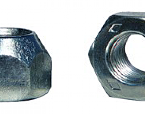Redline Restomotive® Wheel Lug Nut Steel, with Correct Diamond Head Punches, 7/16-20