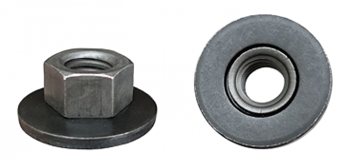 Camaro Bumper Mounting Nut, With Captured Washer, 1967-1969