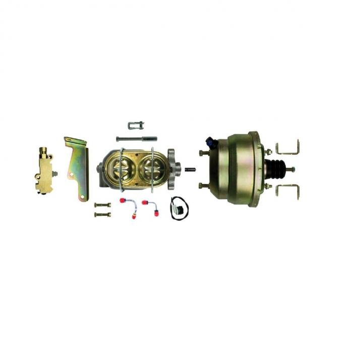 Right Stuff 1964-72 GM A/F/F-Body, 8" Dual Booster & Mater Cylinder Combination Kit G81310971
