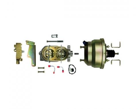 Right Stuff 1964-72 GM A/F/F-Body, 8" Dual Booster & Mater Cylinder Combination Kit G81310572