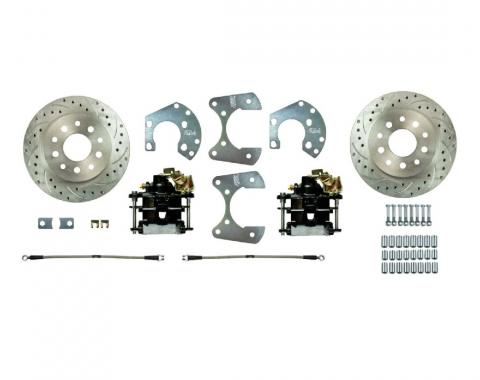 Right Stuff Ford 8"& 9" Rear End W/Small Bearing, Performance Rear Disc Brake Conversion Kit ZDCRDM2S