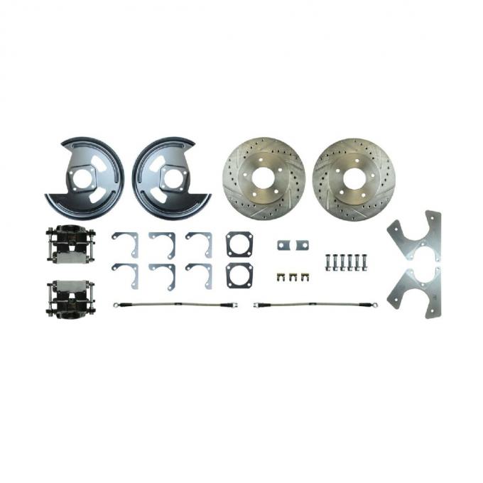 Right Stuff 70-74 Camaro/Firebird, 10/12 Bolt, Staggared Shocks, Rear Disc Brake Conversion AFXRDM6S