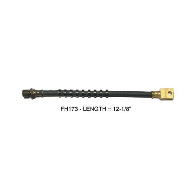 Right Stuff 1982-83 Camaro/Firebird, Rear Disc Brake Flex Hoses FH173