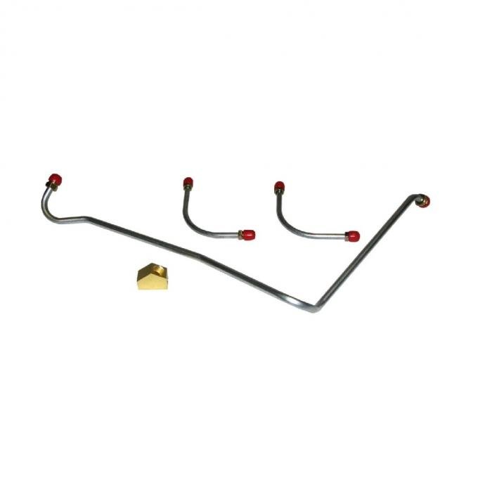 Right Stuff 1967-68 Chevrolet A/F-Body W/396cu, Pre-Bent OE Steel Fuel Pump to Carb Line FPC6775