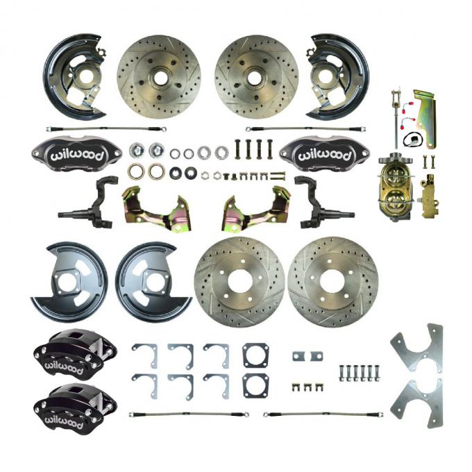 Right Stuff 1967 Camaro/Firebird, Performance Series, 4-Wheel Disc Brake Conversion Kits AFXSD22CS