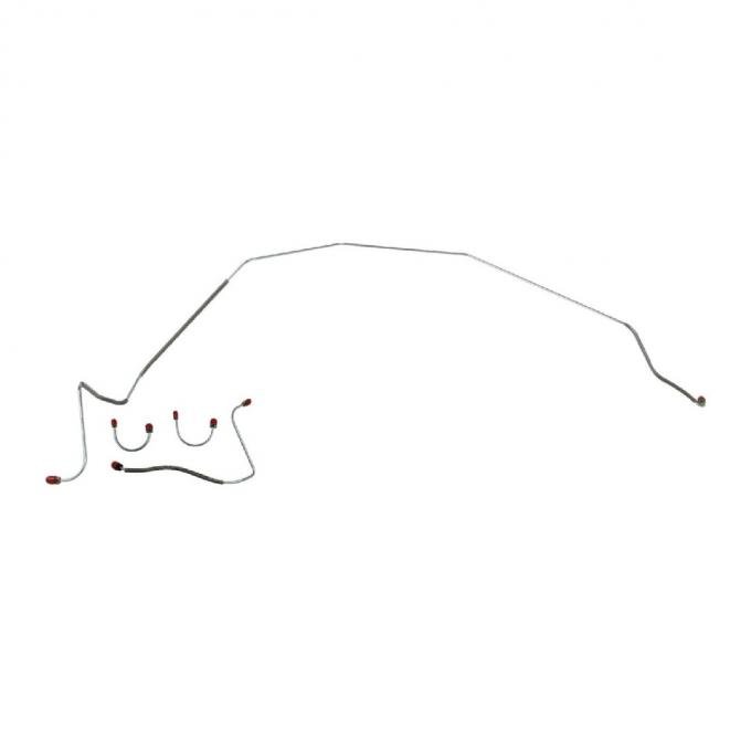 Right Stuff 1967 Chevrolet Camaro, Pre-Bent OE Steel Manual Front Drum Brake Line Kit FKT6702