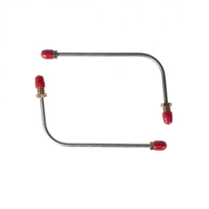 Right Stuff Bendix 4-Piston, Pre-Bent OE Steel Caliper Brake Line JFB6804