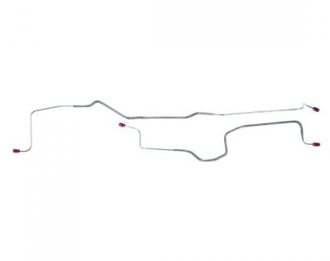 Right Stuff 1982-83 GM F-Body W/Rear Drums, Pre-Bent OE Steel Rear Axle Brake Line FRA8201