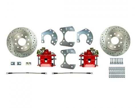 Right Stuff Ford 8"& 9" Rear End W/Small Bearing, Performance Rear Disc Brake Conversion Kit ZDCRDM2Z