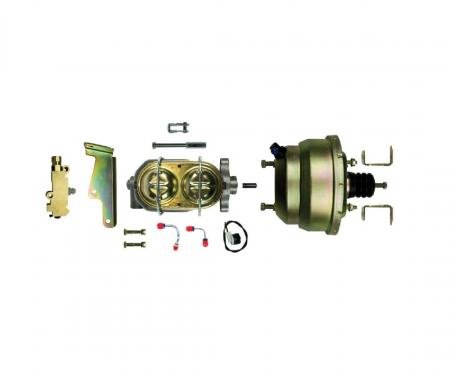 Right Stuff 1964-72 GM A/F/F-Body, 8" Dual Booster & Mater Cylinder Combination Kit G81310971