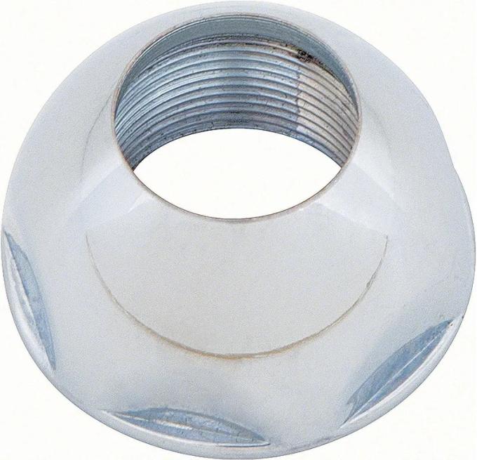 AMD Antenna Bezel Nut, Chrome, For Reproduction Antenna Base, 67-68 Camaro Firebird; 67-72 Chevy GMC Truck K-3863499B