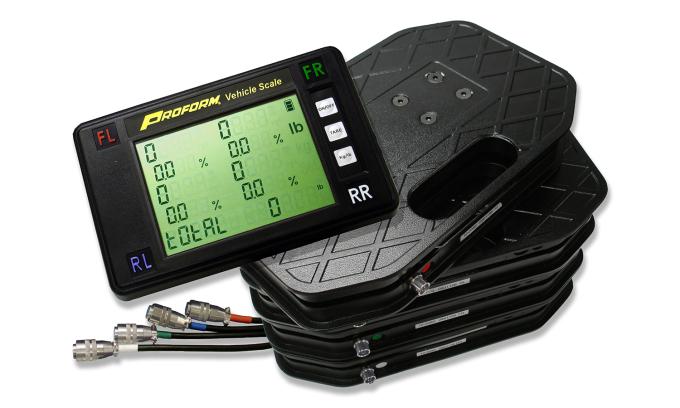 Proform 5000 lbs Wired Vehicle Scale System with Padded Hardshell Case 67650