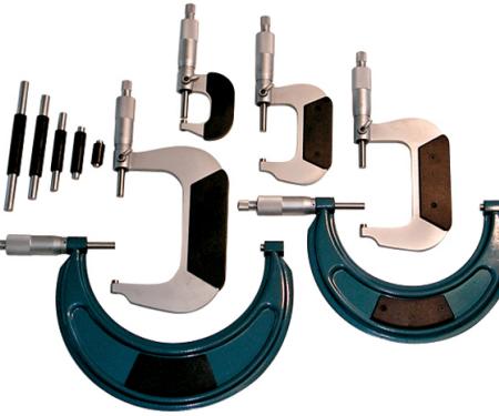 Proform Micrometer, 4 Inch to 6 Inch Range, .0001 Increments, Carrying Case Included 67438