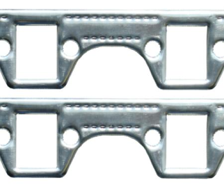 Proform Header Gasket Set, Small Block Ford, Square Port, Aluminum Material, Pair 67933