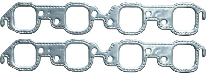 Proform Engine Header Gasket Set, Big Block Chevy, Square Port, Aluminum Material, Pair 67923