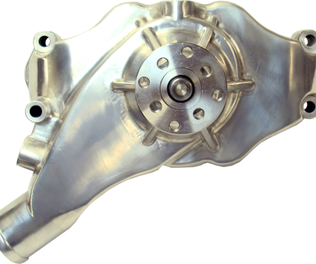 Proform Engine Water Pump, Mechanical Short Style, High Flow Model, Polished, BB Chevy 68242