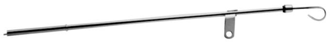 Proform Engine Oil Pan Dipstick and Tube Kit, Chrome, Steel, Fits Big Block Chevy Engine 66117