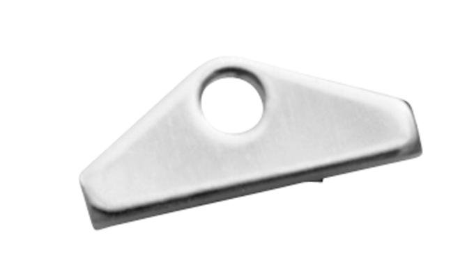 Proform Engine Valve Cover Hold Down Washers, Tri-Tab Style, Chrome, Universal Fit 66003