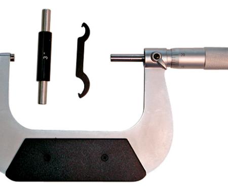 Proform Micrometer, 3 Inch to 4 Inch Range, .0001 Increments, Carrying Case Included 67433