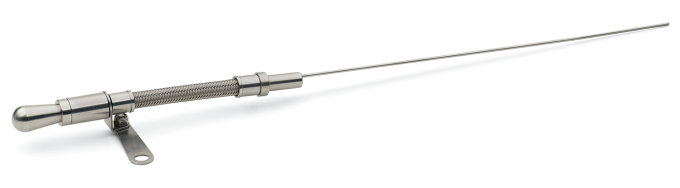 Proform Oil Dipstick Kit, Push-In Type, Flexible Stainless, Timing Cvr, 289/302/351W 68056