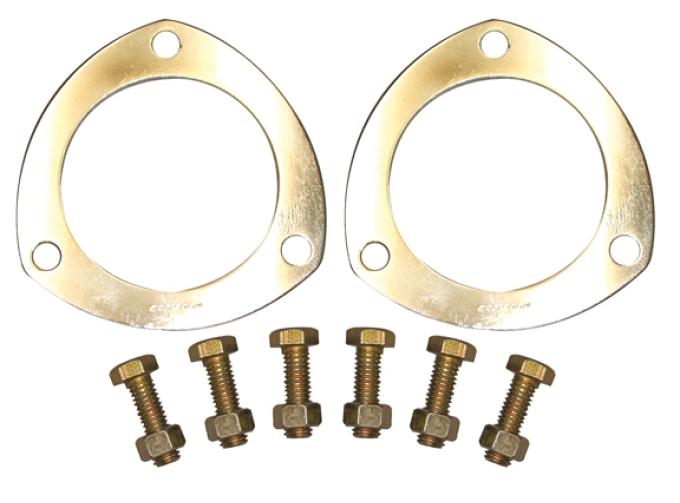 Proform Exhaust Collector Gasket Kit, 3.5 In Dia., Soft Aluminum, Bolts Included, 1-Pair 67928
