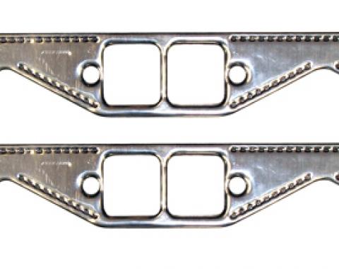 Proform Engine Header Gasket Set, Small Block Chevy, Square Port, Aluminum Material,Pair 67921