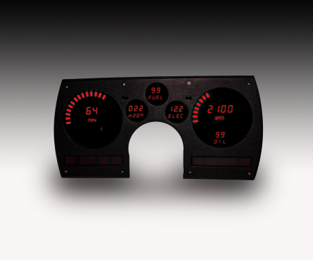 Intellitronix 1982-1990 Camaro LED Digital Gauge Panel DP4003