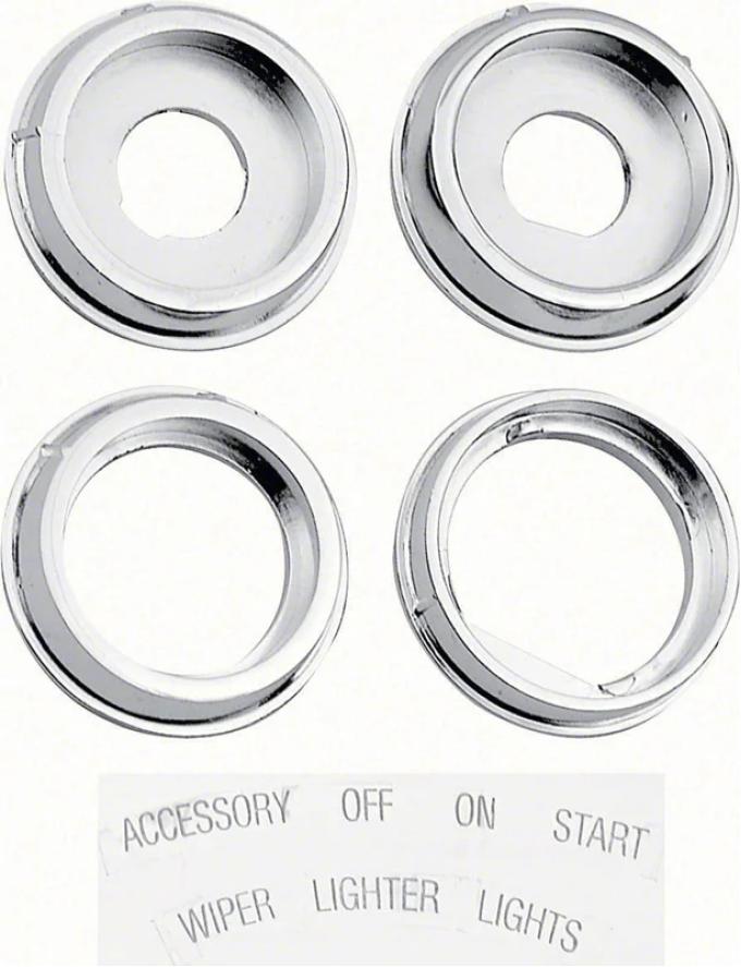 AMD Dash Bezel Set with Stickers, 67 Camaro Firebird K-K150