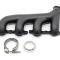 CFR Performance Cast Iron Exhaust Manifold - Passenger Side - V-Band Clamp - 2002-2012 Chevy LS HZ-9980