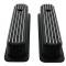 CFR Performance Aluminum Valve Covers with Bolt Kit Fits 1987-1997 Small Block Chevy SBC 5.0L/5.7L - Tall - Finned HZ-8033-3