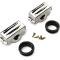 CFR Performance Aluminum 1987-97 Chevy Short Valve Covers Center Bolt - Full Finned HZ-6991-3