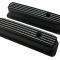 CFR Performance Aluminum Valve Covers with Bolt Kit Fits 1987-1997 Small Block Chevy SBC 5.0L/5.7L - Tall - Finned HZ-8033-3