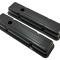 CFR Performance Steel Short Valve Covers - Fits 1958-86 Chevy SB 283-400 - Smooth HZ-9216