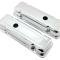 CFR Performance Steel Valve Covers Fits 1980-1984 Chevy 229 3.8L V6 - Short - Chrome HZ-9039-C
