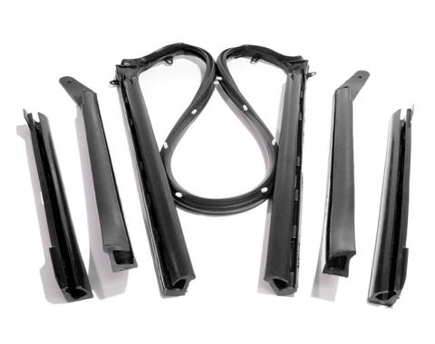Metro Moulded Parts 1967 Chevrolet / Pontiac Convertible Top-Rail Kit RR 1500