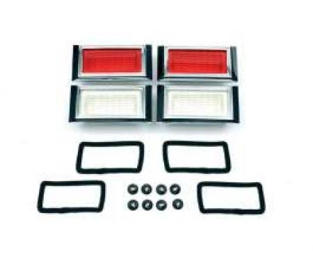 Camaro Side Marker Light Kit, With Gaskets & Mounting Nuts,1968