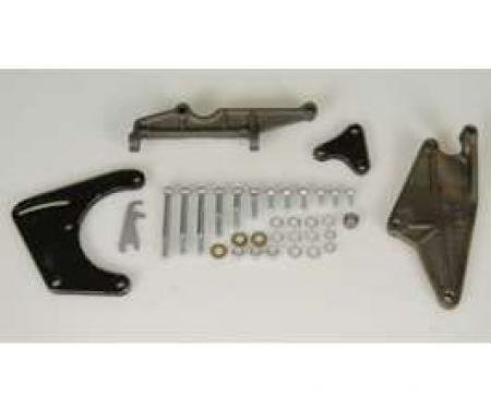 Camaro Air Conditioning Compressor Brackets & Mounting Hardware Set, Small Block, 1967-1968