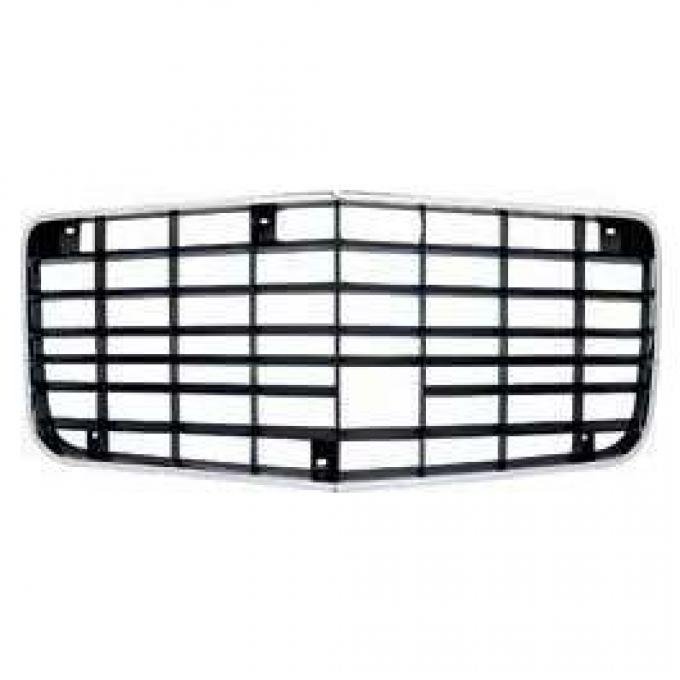 Camaro Center Grille, Standard, Black, 1972-1973