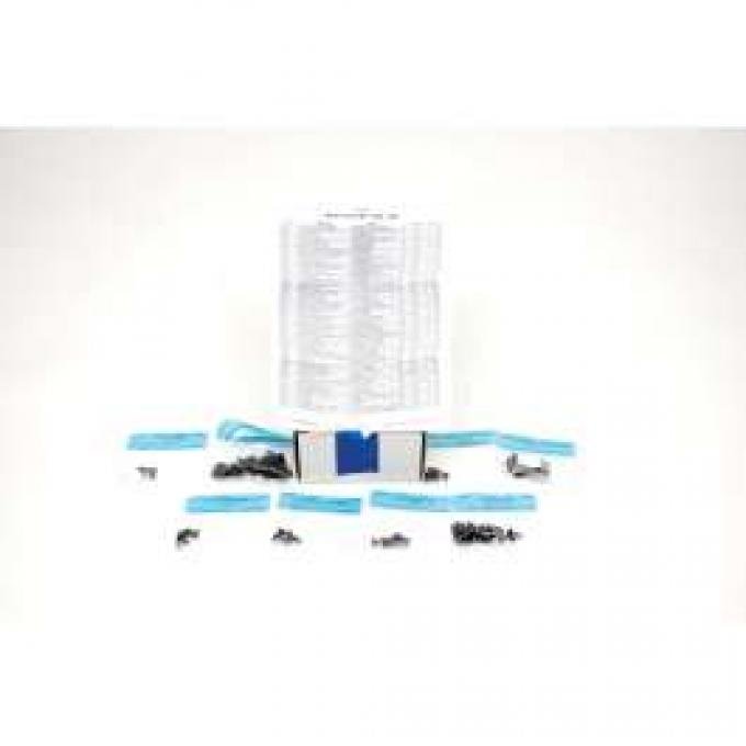 Camaro Master Interior Screw Kit, Deluxe, Coupe, 1967